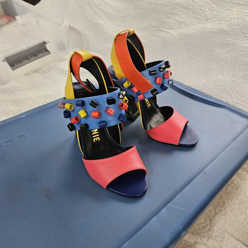 KAT MACONIE Multicolor Heels - RARE